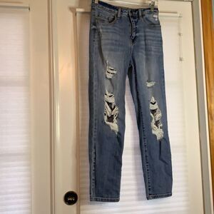 Oasis by Eunina Distressed Jeans Size 5